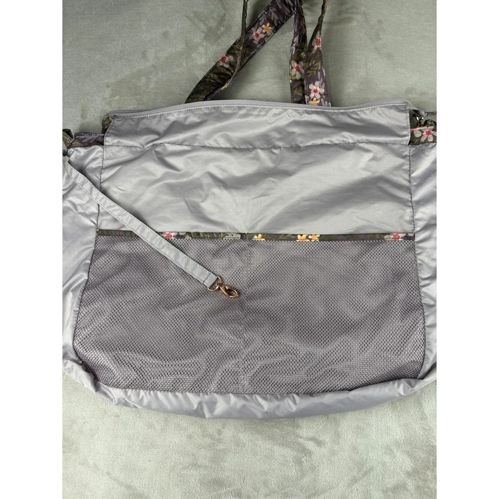 Jujube Super Be Sakura At Dusk (Rose Gold) Diaper Bag Tote Rose Gold Purple